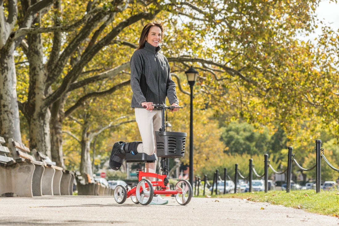 Knee Walker vs. Crutches: Which Is Better for Foot and Ankle Injuries?