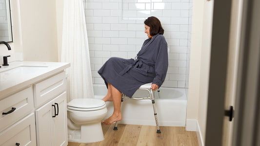 Tub Transfer Benches Safer Entry and Exit for the Bathtub