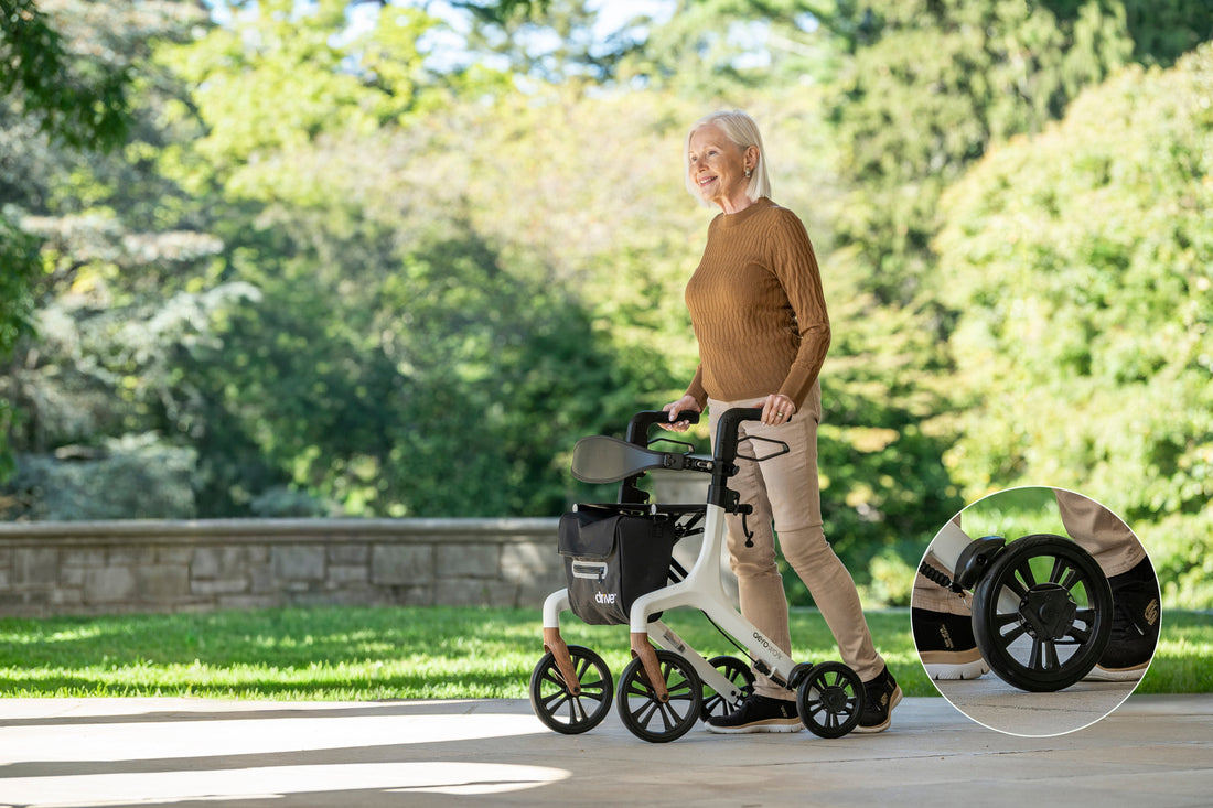 Walker Fall Prevention Accessories & Caregiver Monitoring for Seniors