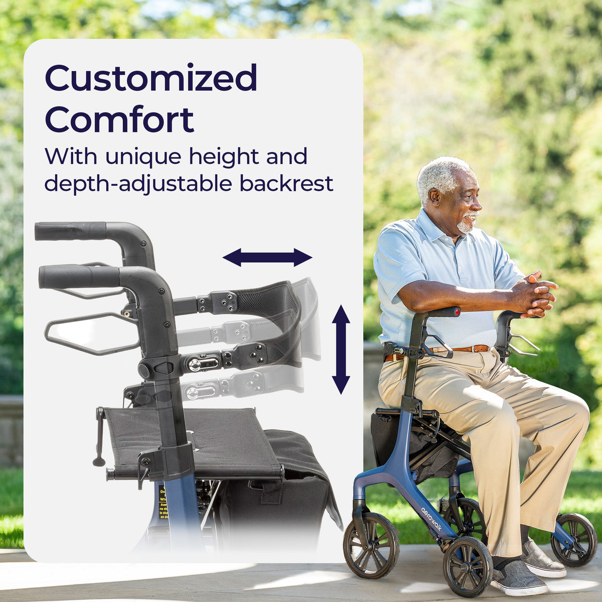 AeroWalk Ultra-Lite Rollator