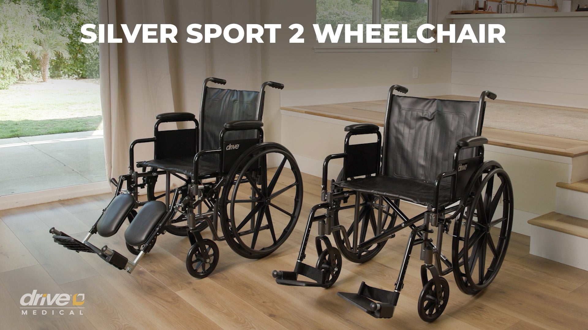Silver Sport 2 Folding Wheelchair, Lightweight | Drive Medical at
