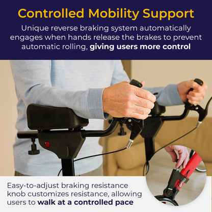 Nitro Neuro Upright Walker Rollator